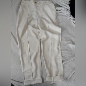 a new day Women's Cream Straight Leg Pants